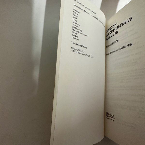 画像5: Swedish a comprehensive Grammar Second Edition スウェーデン語　瑞典 総合 文法 2版 参考書　 (5)