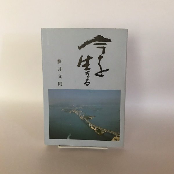 画像1: 今を生きる　藤井文則　興和印刷　昭和63年　正誤表あり (1)