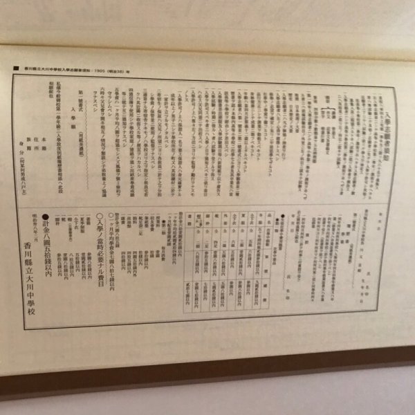 画像9: 大中三高 百年史 香川県立三本松高等学校 平成12年 百周年記念誌「大中三高百年史」編集委員会 (9)