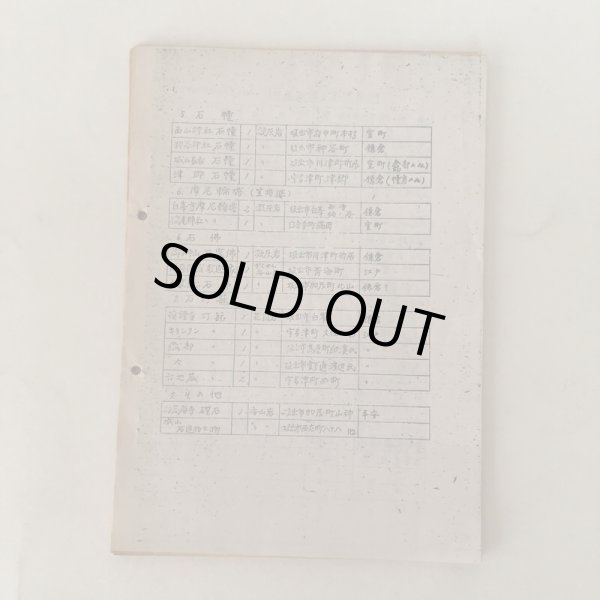 画像3: 坂出の石造美術 川畑迪 文化財めぐりテキスト版 昭和38年 (3)