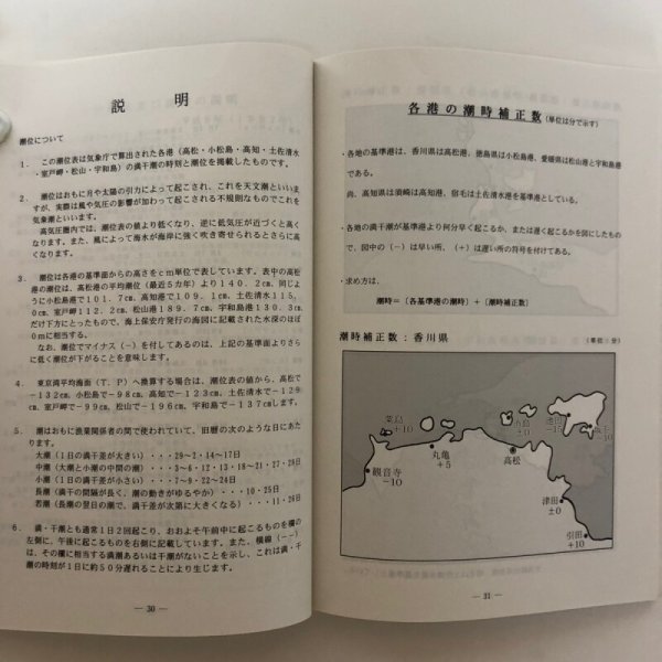 画像5: 四国地方(香川県、徳島県、高知県、愛媛県)気象暦 平成8年 日本気象協会四国センター 香川県  (5)