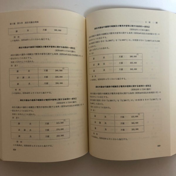 画像8: 高松市議会史 資料編 平成2年 高松市議会 香川県 (8)