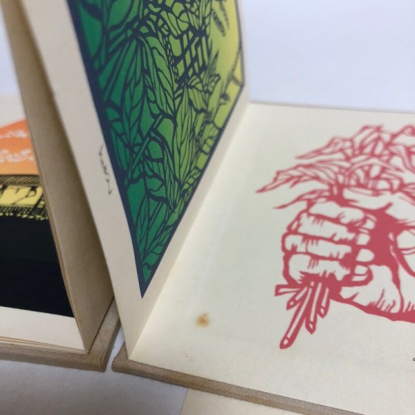 画像9: 四国まんだら 石井 竹内守善切絵版画  竹内守善 版画工房木蘭色 1980年 徳島県 (9)