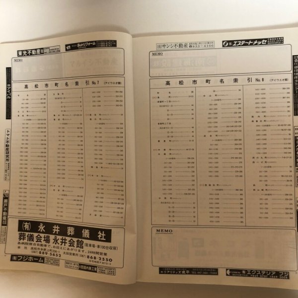 画像4: ゼンリン住宅地図2000 香川県 高松市（附・男木島・女木島） 1999年 株式会社ゼンリン (4)