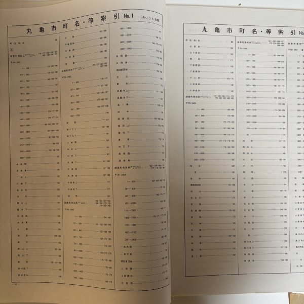 画像4: ゼンリン住宅地図  香川県 丸亀市 旧 丸亀市 綾歌町 飯山町 株式会社ゼンリン 2007年 香川県 (4)
