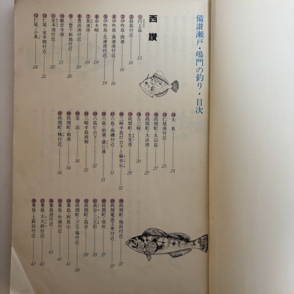 画像4: 備讃瀬戸・鳴門の釣り 決定的カラー空撮ポイント集 1981年 松枝達文 備讃瀬戸・鳴門の釣り編集委員会 香川県 徳島県 (4)