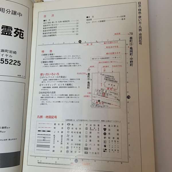 画像4: はい・まっぷ 香川県 善通寺市 セイコー社の住宅地図 セイコー社 1996年 (4)