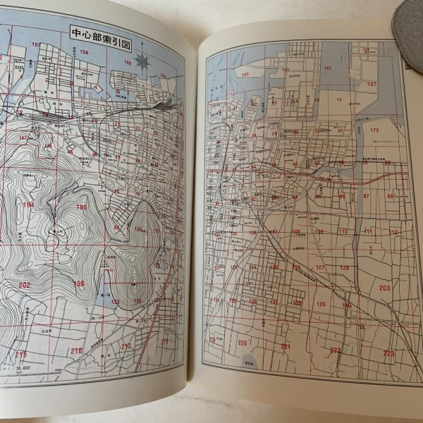画像5: はい・まっぷ 高松市 セイコー社の住宅地図 セイコー社 1995年 10.5cm×14.8cmのミニサイズ版です (5)