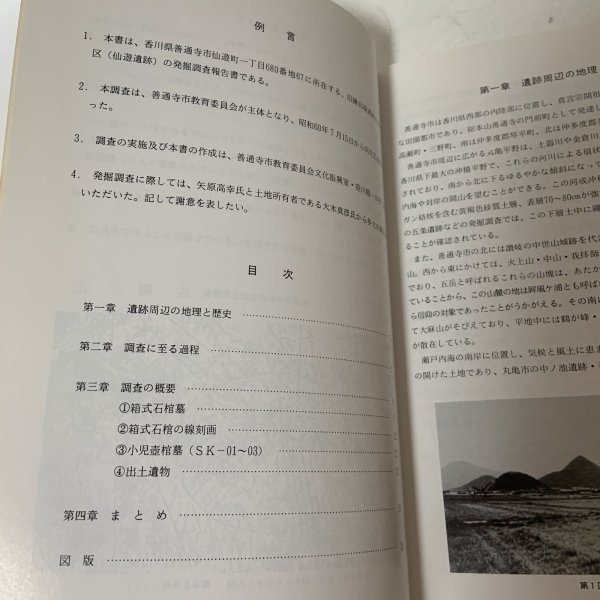 画像4: 仙遊遺跡発掘調査報告書 旧練兵場遺跡 仙遊I地区 1986年3月 善通寺市文化財保護協会 (4)