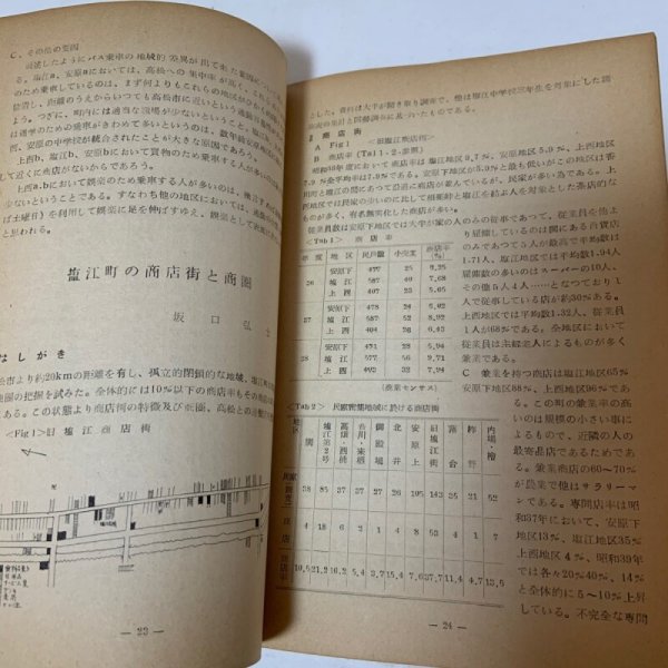 画像6: 塩江町特集号 地理学研究 第14号 地理学研究会 香川大学学芸学部 昭和40年6月 1965年 (6)